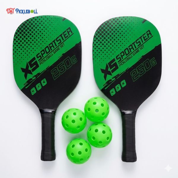 Vợt Pickleball Giá Rẻ Tặng Thêm 4 Bóng 2 Vợt Pickleball Giá Rẻ Tặng Thêm 4 Bóng - Ảnh 2