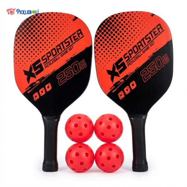 Vợt Pickleball Giá Rẻ Tặng Thêm 4 Bóng 1 vợt pickleball giá rẻ